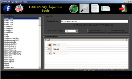 HAKOPS інструменти SQL-інєкцій