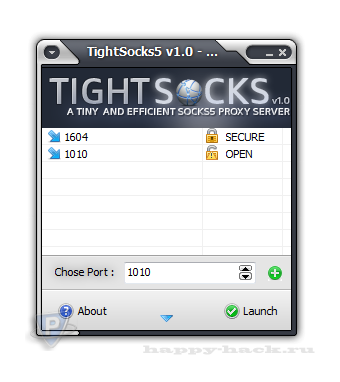 TightSocks5 v1.0